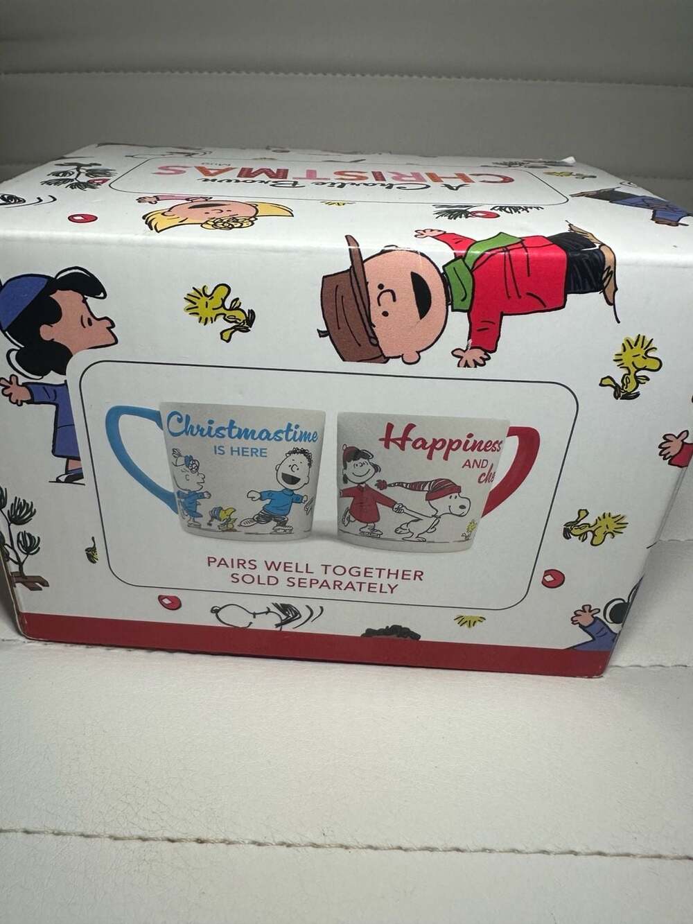 DaySpring Peanuts A Charlie Brown Christmas Christmastime Is Here Mug 14oz - Picture 3 of 6